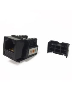 DATACOM Keystone RJ12 UTP CAT3 (DUAL) MINI černý