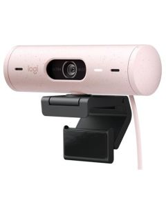Logitech webkamera BRIO 500, Full HD, 4x zoom,RightLight 4 s HDR, růžová ,USB-C