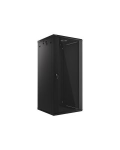 LANBERG RACK CABINET 19” WALL-MOUNT 27U/600X600 (FLAT PACK) BLACK   V2