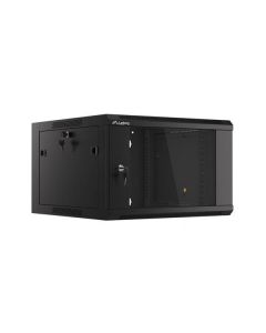 LANBERG RACK CABINET 19" WALL-MOUNTED 6U 570X600 FAST ASSEMBLY (FLAT PACK) BLACK  