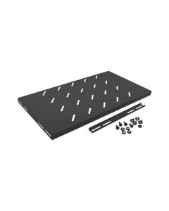 LANBERG 19" FIXED SHELF 1U/486X270MM MAX LOAD CAPACITY UP TO 120KG BLACK  