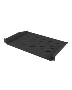 LANBERG 19" FIXED SHELF 1U/483X315MM MAX LOAD CAPACITY UP TO 25KG BLACK  