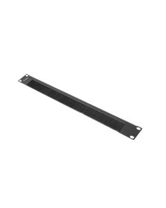 LANBERG 19" BRUSH PANEL 1U AK-1103-B BLACK