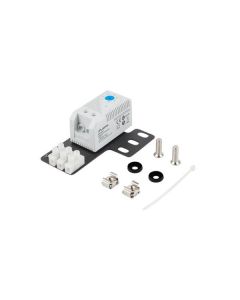 LANBERG CLOSED-LOOP THERMOSTAT 10A FOR RACK CABINETS WITH 19" EAR AND TERMINAL BLOCK GRAY  