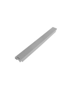 LANBERG 19" PLASTIC FAST ASSEMBLY FIRE RETARDANT BLANKING PANEL 1U GREY  