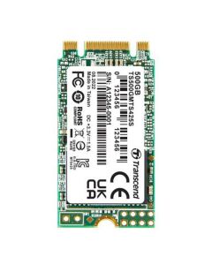 TRANSCEND MTS425S 500GB SSD disk M.2 2242, SATA III 6Gb/s (3D TLC), 530MB/s R, 480MB/s W