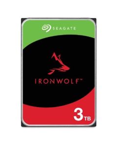 Seagate IronWolf, NAS HDD, 3TB, 3.5", SATAIII, 256MB cache, 5.400RPM