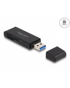 Delock SuperSpeed USB 5 Gbps čtečka karet pro paměťové karty SD a Micro SD