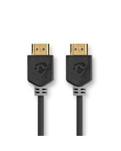 Nedis CVBW35000BK20 - Ultra High Speed HDMI Kabel| Konektor HDMI - HDMI | 8K@60Hz | 2.00 m | Antracit | Box