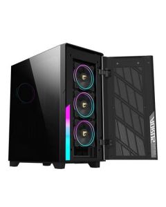 GIGABYTE herní skříň case GB-AC500G ST RGB Lighting, Mid Tower, temperované sklo, airflow design