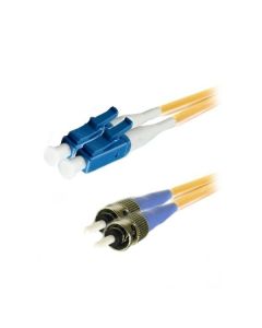 XtendLan FO patch LC-ST 1m 9/125 duplex, G.652d, LS0H
