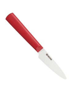 Kyocera Loupací nůž 7,5 cm, bílá čepel, červená rukojeť