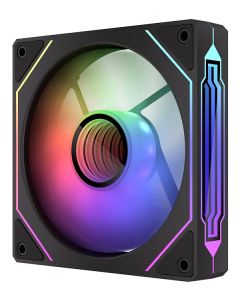 Krux ventilátor Corvus 120 Reverse ARGB / 120 mm ARGB fan / infinity mirror efekt