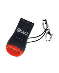 C-TECH Čtečka karet UCR-01, USB 2.0 TYPE A, micro SD