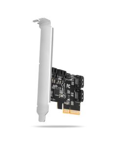 AXAGON PCES-SA4X4, PCIe řadič - 4x interní SATA 6G port, ASM1164, SP & LP