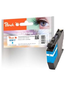 PEACH kompatibilní cartridge Brother LC-3617 cyan, 7,6ml