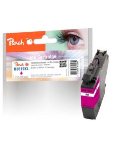 PEACH kompatibilní cartridge Brother LC-3619 XL magenta, 17ml