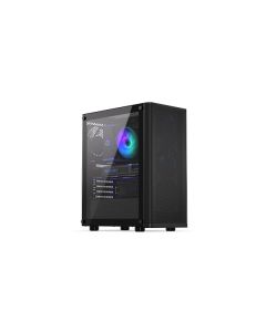 Endorfy skříň Ventum 200 Air/ 4x120mm PWM fan / 2xUSB / tvrzené sklo / černá