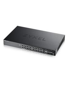 Zyxel XGS2220-30, L3 Access Switch, 24x1G RJ45 2x10mG RJ45, 4x10G SFP+ Uplink, incl. 1 yr NebulaFlex Pro