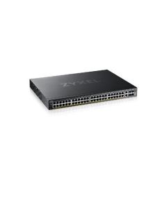 Zyxel XGS2220-54HP, L3 Access Switch, 600W PoE, 40xPoE+/10xPoE++, 48x1G RJ45 2x10mG RJ45, 4x10G SFP+ Uplink, incl. 1 yr 