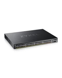 Zyxel XGS2220-54FP, L3 Access Switch, 960W PoE, 40xPoE+/10xPoE++, 48x1G RJ45 2x10mG RJ45, 4x10G SFP+ Uplink, incl. 1 yr 