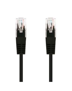 C-TECH Kabel patchcord Cat5e, UTP, černý, 1m