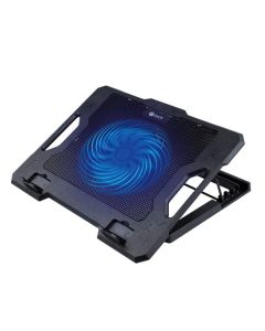 C-TECH Chladící podložka pro ntb CLP-S100, 17", 1x 140mm, 2x USB, modré podsvícení