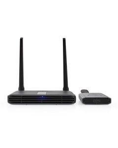 Nedis VTRA3460GY - Sada pro bezdrátový přenos HDMI™ signálu| 1080p | 2,4 - 5 GHz | 30 m | 1.65 Gbps | Wi-Fi | Šedá