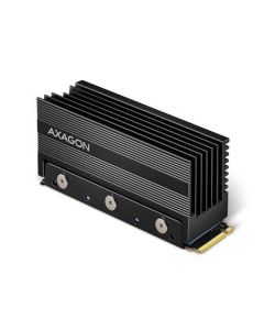 AXAGON CLR-M2XL, hliníkový pasivní chladič pro oboustranný M.2 SSD disk, výška 36 mm