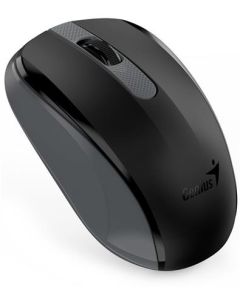 Genius NX-8008S, Myš, bezdrátová, optická, 1200dpi, 3 tlačítka, USB, černo-šedá