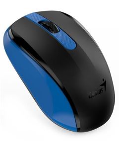 Genius NX-8008S, Myš, bezdrátová, optická, 1200dpi, 3 tlačítka, USB, modro-černá