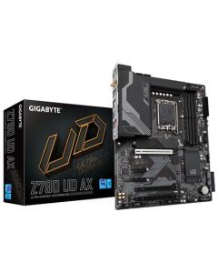 GIGABYTE MB Sc LGA1700 Z790 UD AX, Intel Z790, 4xDDR5, 1xDP, 1xHDMI, WI-FI