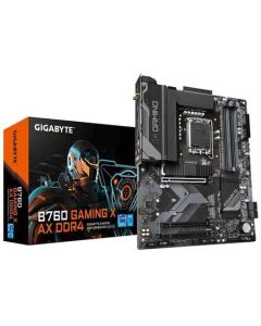 GIGABYTE MB Sc LGA1700 B760 GAMING X AX, Intel B760, 4xDDR5, 1xDP, 1xHDMI, WI-FI