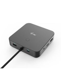 I-tec USB-C HDMI + Dual DP Docking Station with Power Delivery 100 W