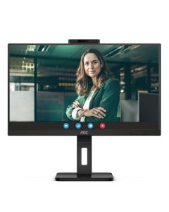 AOC LCD 24P3QW 23,8" IPS/1920x1080@75Hz/4ms/300cd/1000:1/2xHDMI/DP/4xUSB 3.2/Webcam/Repro/Pivot/VESA