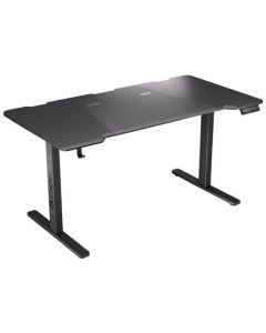 Endorfy herní stůl Atlas L electric / 150cm x 78cm / nosnost 80 kg / elektricky výškově stavitelný (73-120cm) / černý 