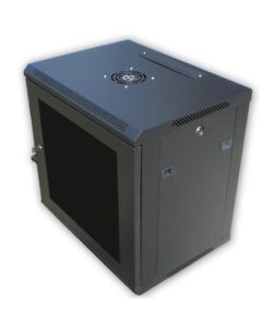 DATACOM 19" rozvaděč 12U/450 mm BK (sklo)