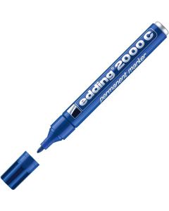 Permanentní popisovač Edding 2000 C, modrý