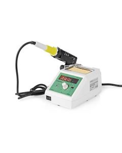 Nedis SOIR48DI - Pájecí stanice digitální 160 - 480 °C | 48 W | 1.20 m | Bílá