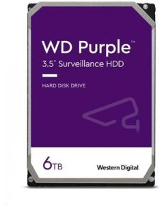 WD PURPLE PRO WD64PURZ 6TB SATA/600 256MB cache, 5400 RPM