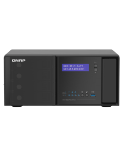 QNAP řízený switch QGD-3014-16PT-8G (16x GbE PoE+, 4core CPU, 4x SATA, 8GB RAM, 2x HDMI, 3x USB)