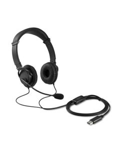 Kensington HiFi USB sluchátka s mikrofonem a tlačítky pro ovládání hlasitosti