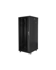 LANBERG Volně stojící skříň 19" 32U/600x800 (v rozloženém stavu) černá (RAL9004)  
