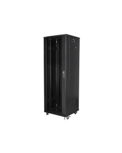 LANBERG Volně stojící skříň 19" 37U/600x600 (v rozloženém stavu) černá (RAL9004)  
