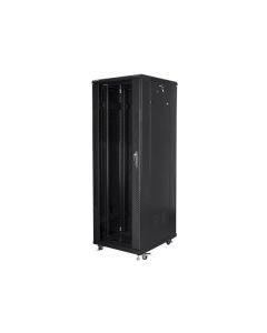 LANBERG Volně stojící skříň 19" 37U/600x800 (v rozloženém stavu) černá (RAL9004)  