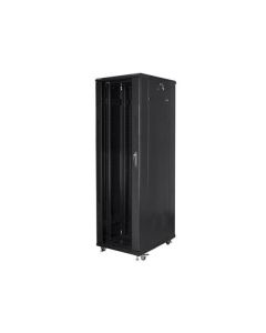 LANBERG Volně stojící skříň 19" 42U/600X1000 (v rozloženém stavu) černá (RAL9004)  