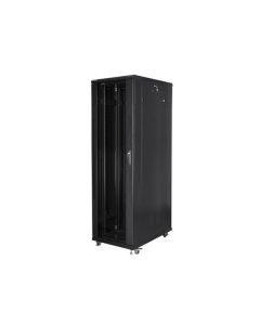 LANBERG Volně stojící skříň 19" 42U/800x1000 (v rozloženém stavu) černá (RAL9004)  