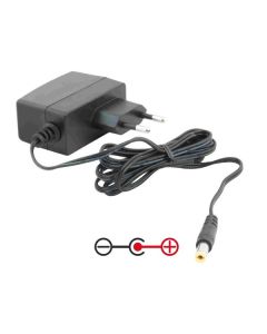AVACOM Napájecí adaptér univerzální 12V 1A 12W konektor 5,5mm x 2,1mm plus pól uprostřed