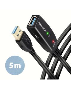 AXAGON ADR-305, USB3.2 aktivní prodlužovací / repeater kabel, 5m