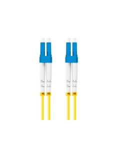 LANBERG optický patch cord SM LC/UPC-LC/UPC duplex 3m LSZH G657A1 průměr 3mm, barva žlutá  
